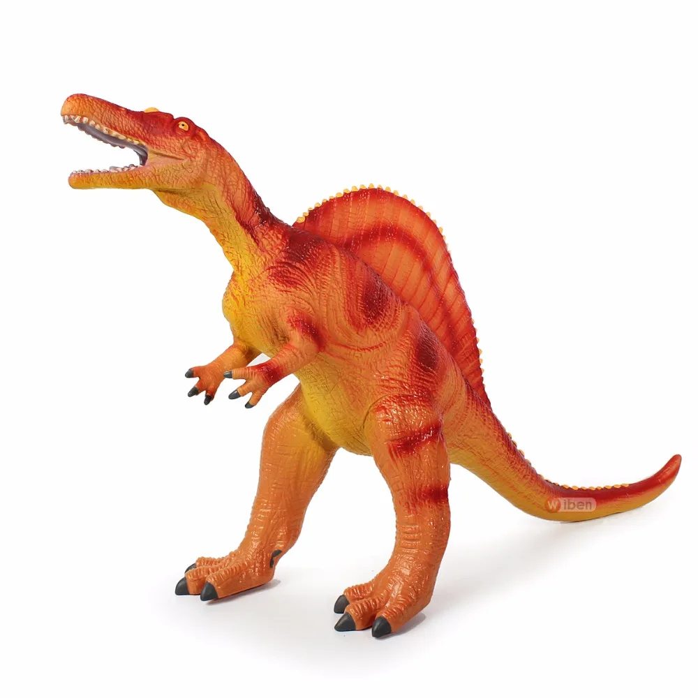 Wiben Jurassic большая игрушка динозавра спинозавра, мягкая пластиковая модель животного, экшн-игрушки и фигурки, детские игрушки для девочек и мальчиков