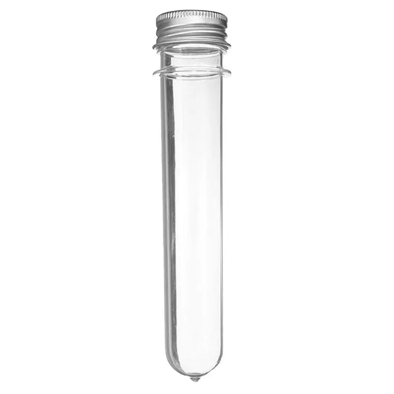 Plastic Test Tubes Clear and Transparent Candy Storage Containers with Screw Caps 40ml 10PCS  Test Tubes