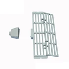 10 шт. профессиональные инструменты для ограждений Anti побег барьер Ловец Пластик Spacer кадра в виде пчелиных сот с Гнездо двери вентилируемый оборудование для сельского хозяйства