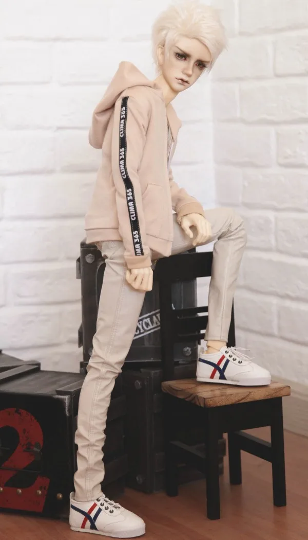 BJD кукла бейсбольная куртка для 1/3 BJD SD 17 Размер куклы для отдыха пальто BJD пальто с капюшоном аксессуары для куклы - Цвет: Цвет: желтый