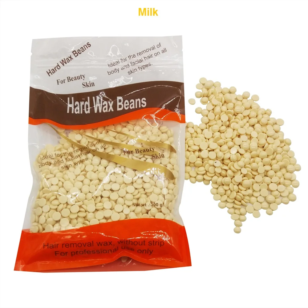 Пленочный воск натуральный в ганулах 300 г|hard wax beans|wax beanshard |