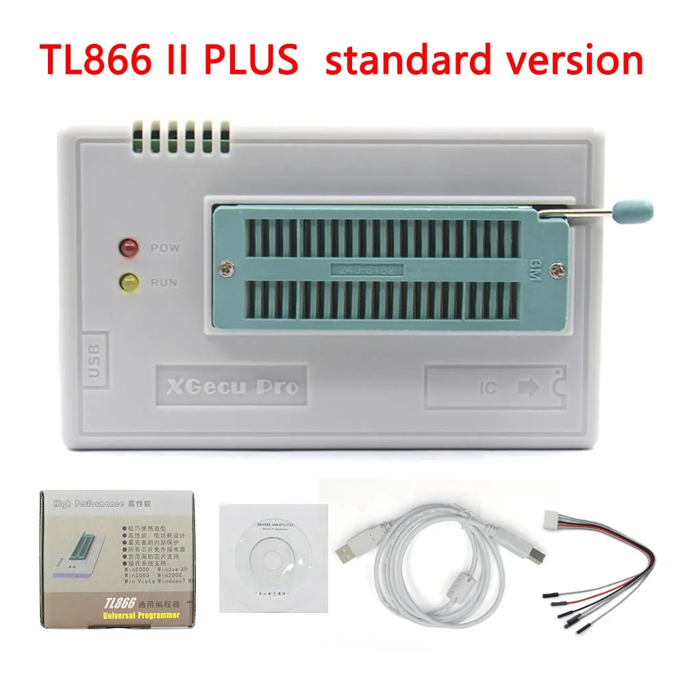 Универсальный программатор BIOS V7.21 TL866II Plus EEPROM PIC AVR TL866 USB 24 93 25 mcu Bios EPROM лучше чем