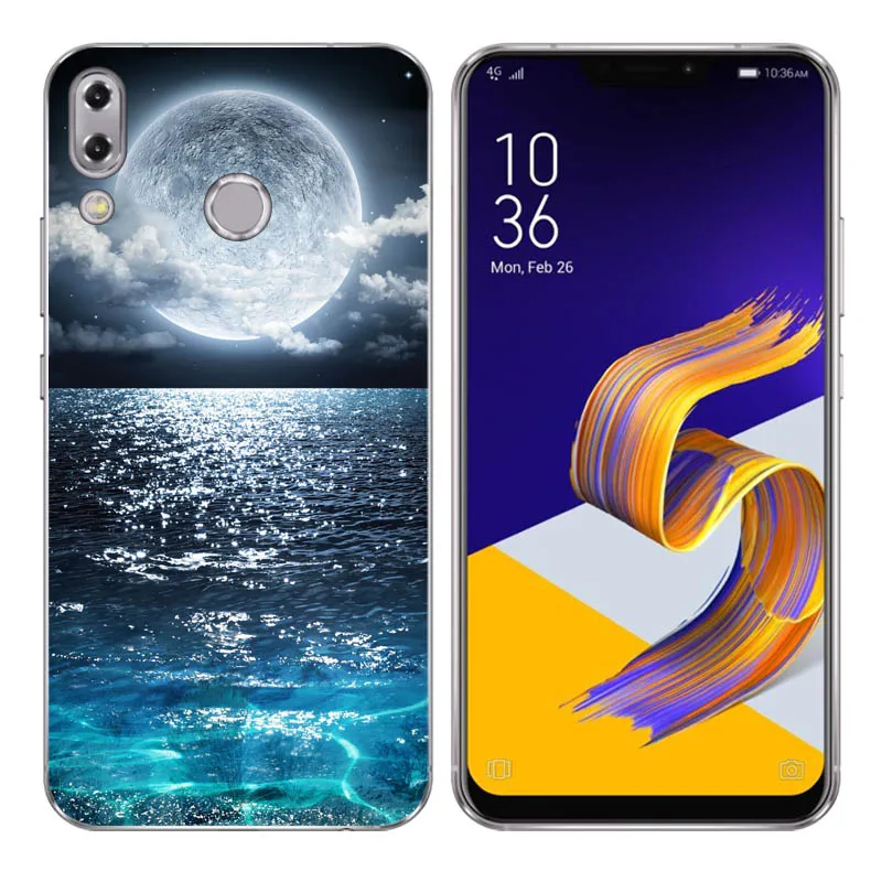 Для Asus Zenfone 5 ZE620KL милый чехол для телефона с рисунком в виде животного 6 2 &quotМягкий