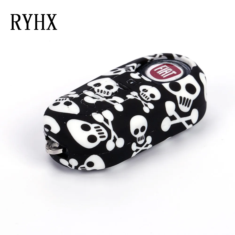 Чехол для автомобильного пульта дистанционного ключа Fiat 500 Grande Punto Stilo 500x Panda Ducato