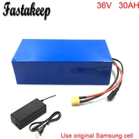 36v 1000w electric bicycle battery 36v 30ah lithium ion battery pcak with 30a bms 2a charger