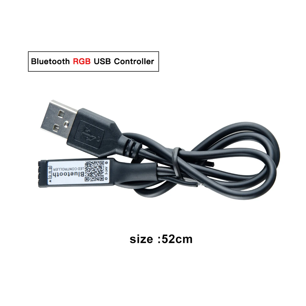 5 V USB мощный светодиодный светильник PC RGB Bluetooth SMD 5050 DC 5 V Wifi Светодиодная лента для телевизора с подсветкой Wifi Bluetooth контроллер