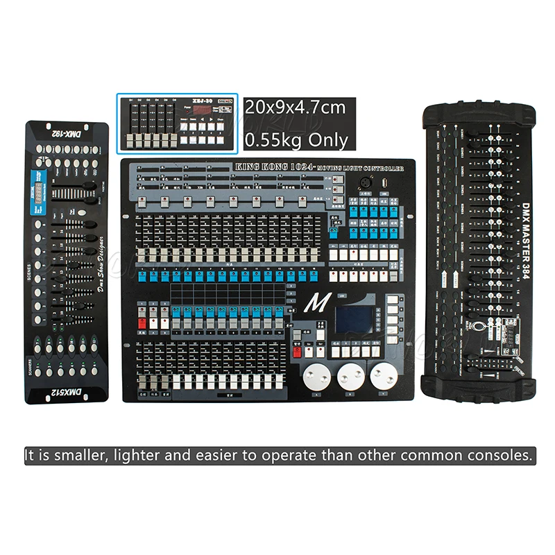 Беспроводная зарядка DMX Console30 оборудование для сценического управления для DJ дискотеки клубов бар контроль Лер DMX512 сценическое освещение