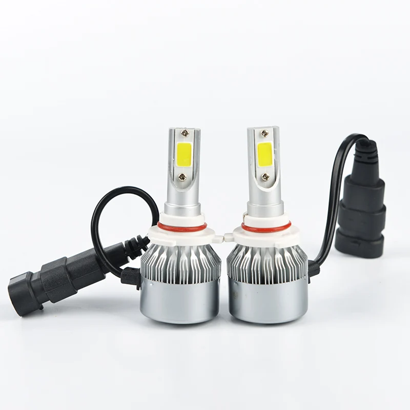 LDDCZENGHUITEC H4 H7 H13 H11 H1 9005 9006 COB LED Headlight 72W 7600LM All In One Car Headlights Bulb Head Lamp Fog Light | Автомобили и