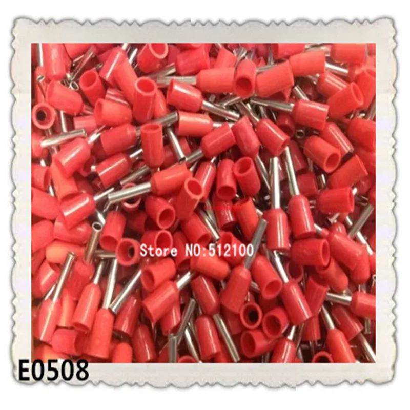 3000 шт. 22AWG 0.5мм2 изолированный конец шнура провода E0508|wire wire|wire terminalwire terminal ends |