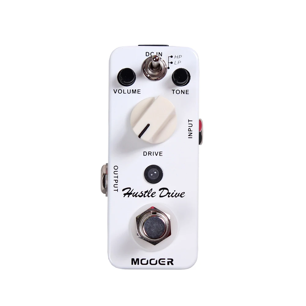 Mooer 2 Working Modes Effects True Bypass Micro Hustle Drive Distortion Guitar Effect Pedal Full metal shell | Спорт и развлечения