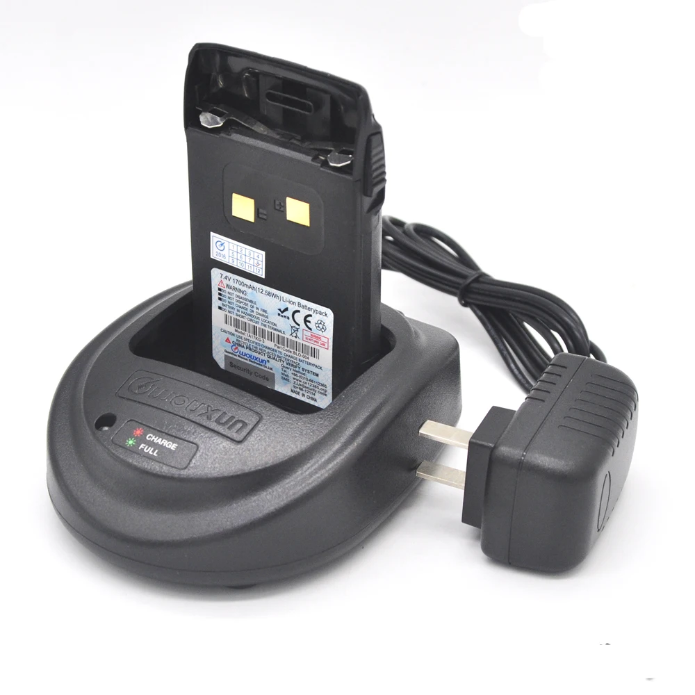 YIDATON зарядное устройство AC 100V ~ 240V DC 12V для Wouxun двухстороннее радио KG-UVD1P KG-UV2D КГ-669