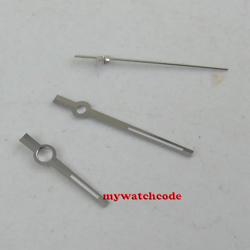 Серебряные края супер LUME белые часы руки для Miyota 8205 8215 DG2813 movment H56 | Наручные
