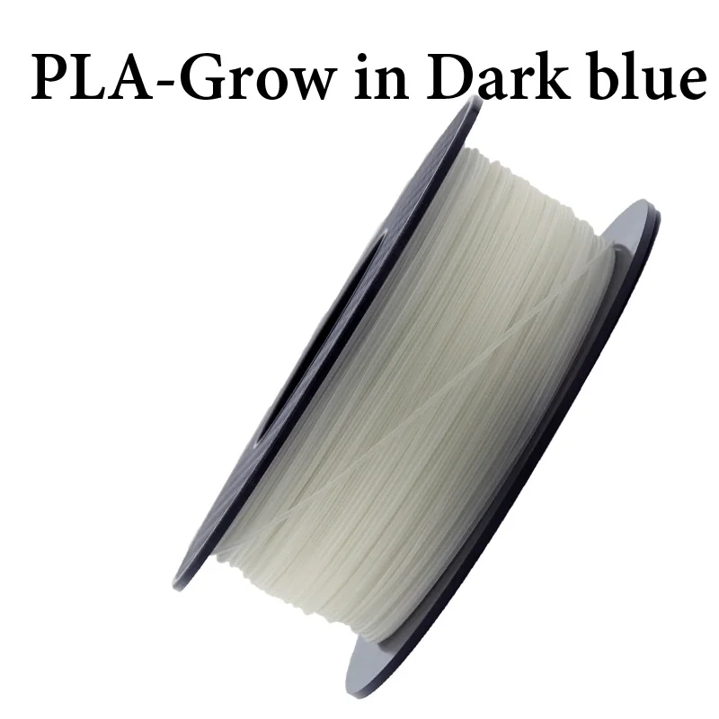 pla gorw in blue PLA ABS Гибкая нить для 3d принтера PETG 1,75 мм 1 кг/0,8 кг пластиковая нить материал для Createbot/MakerBot/RepRap высокое качество - Цвет: pla gorw in blue