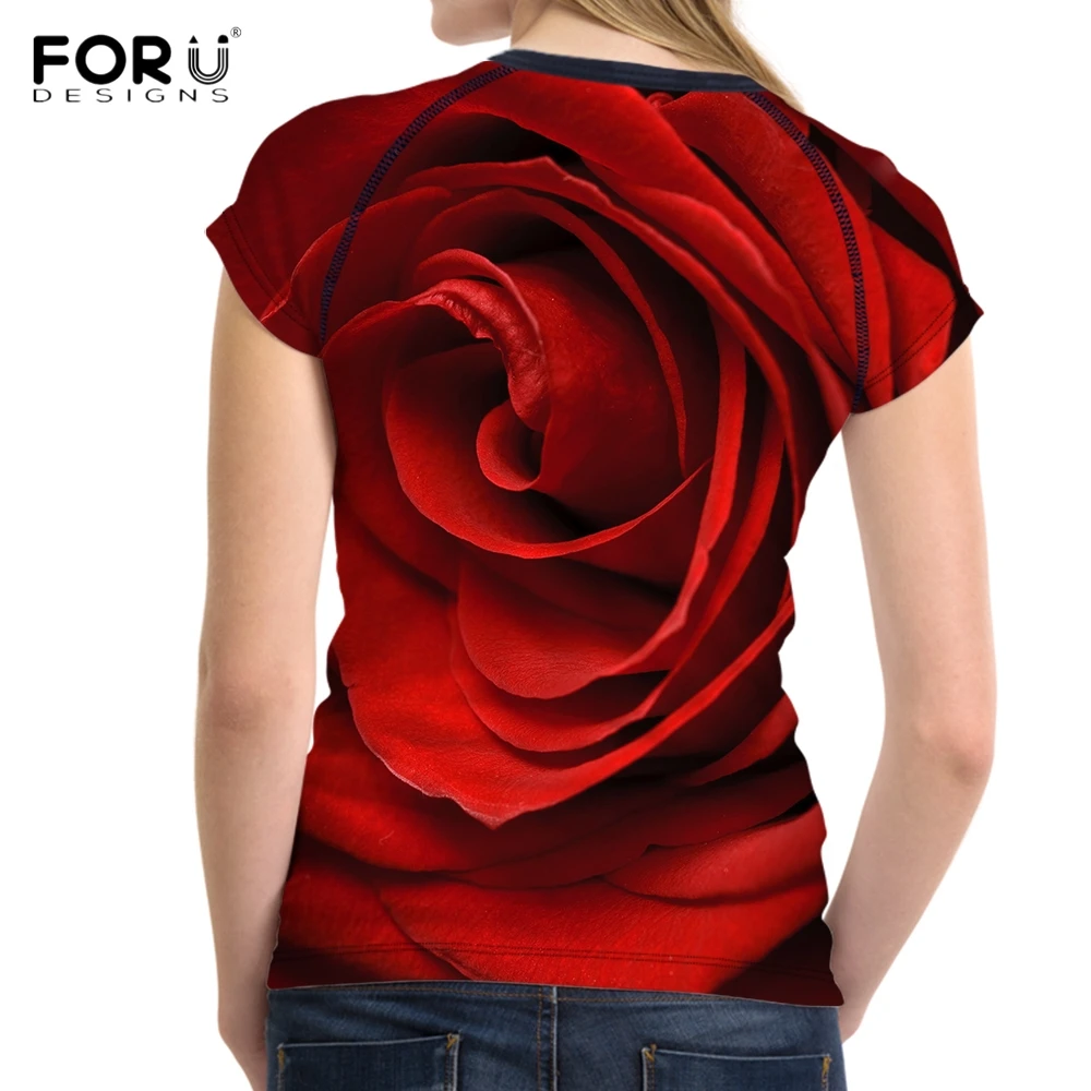 Женская футболка с коротким рукавом и круглым вырезом принтом - купить по