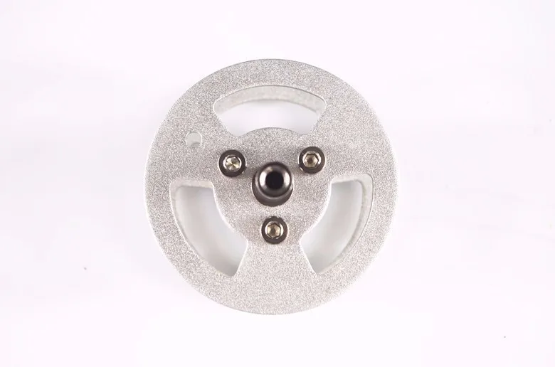 2 шт. серебристого алюминиевого сплава цельнометаллический подшипник/роликовый