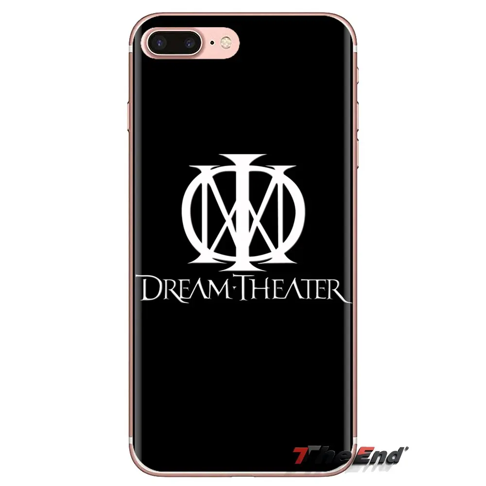 Мягкие прозрачные чехлы для Xiaomi Mi4 Mi5 Mi5S Mi6 Mi A1 A2 5X6X8 9 Lite SE Pro Max Mix 2 3 2S dream theater logo |
