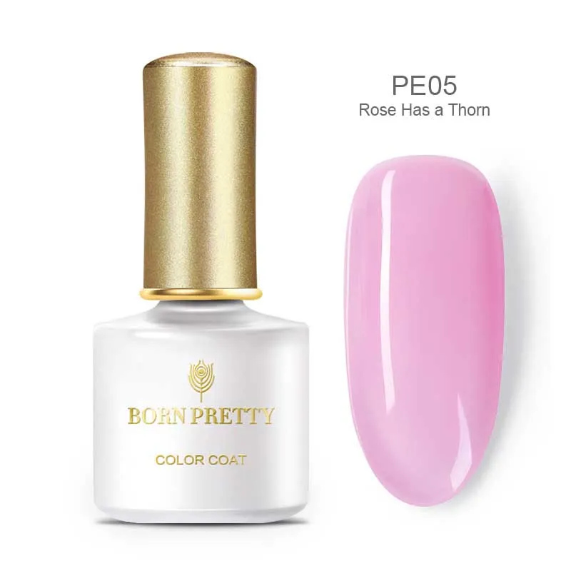 BORN PRETTY Гель-лак для ногтей Гибридный лак для маникюра УФ опаловые цвета Vernis Полупостоянный лак для ногтей набор гель Топ праймер - Цвет: BP-PE05