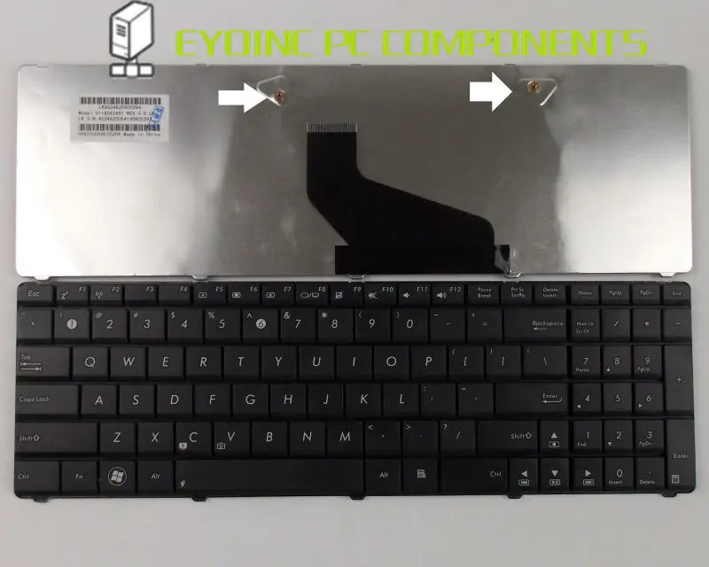 Оригинальная клавиатура для ноутбука X53B X53T X53BR K53Z K73TA K73T X73B A53U A53E K54C версия США