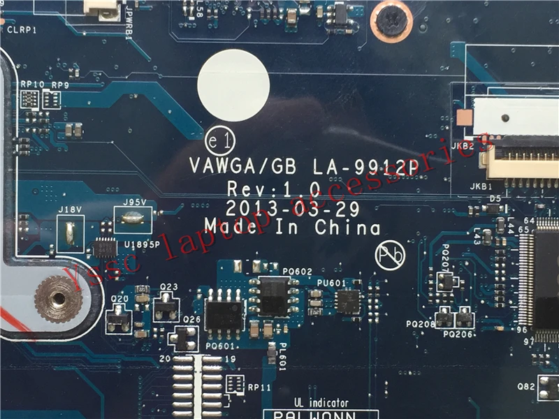 Бесплатная доставка LA 9912P материнская плата для ноутбука Lenovo G505 (для AMD E1 CPU)