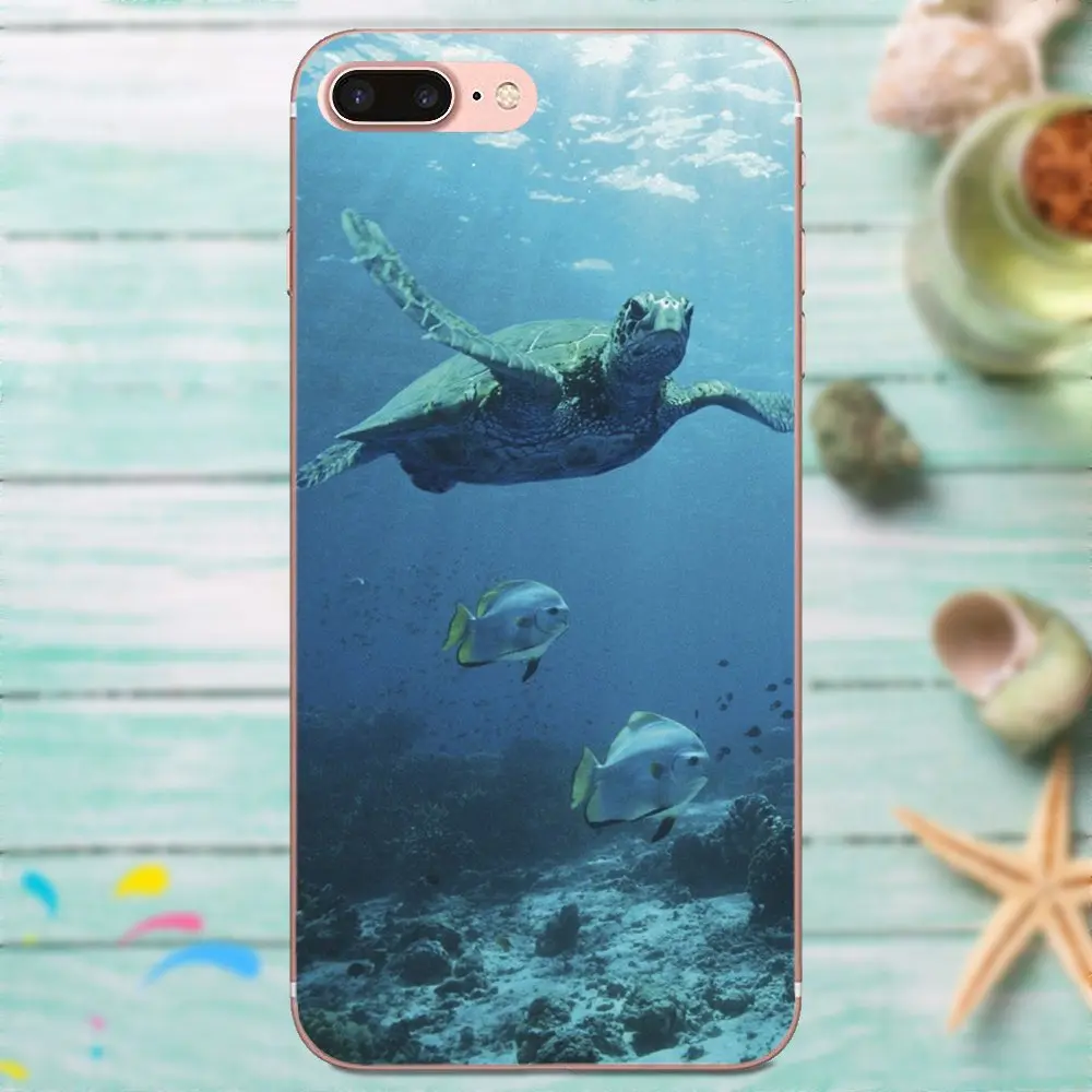 Морские черепахи фото для Xiaomi Redmi Mi Note 7 8 9 SE Pro Lite Go Play Мягкие силиконовые ТПУ