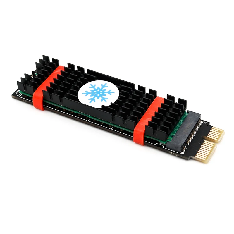 PCIE для M2 адаптер M Соединитель в форме ключа NVME SSD x1 полный Скорость M.2 2280 Алюминий