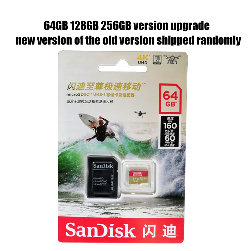 SanDisk карта памяти micro sd класс 10 128 ГБ 64 32 ГБ|Карты памяти| |