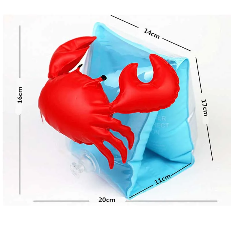 Новинка Лидер продаж Плавательный бассейн плавать кольцо надувной Краб ананас