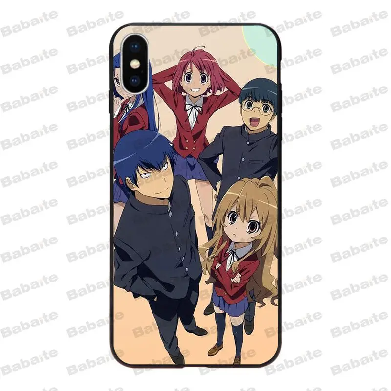 Красивый чехол для телефона Babaite Toradora с рисунком из аниме сделай сам iPhone 8 7 6 6S Plus X