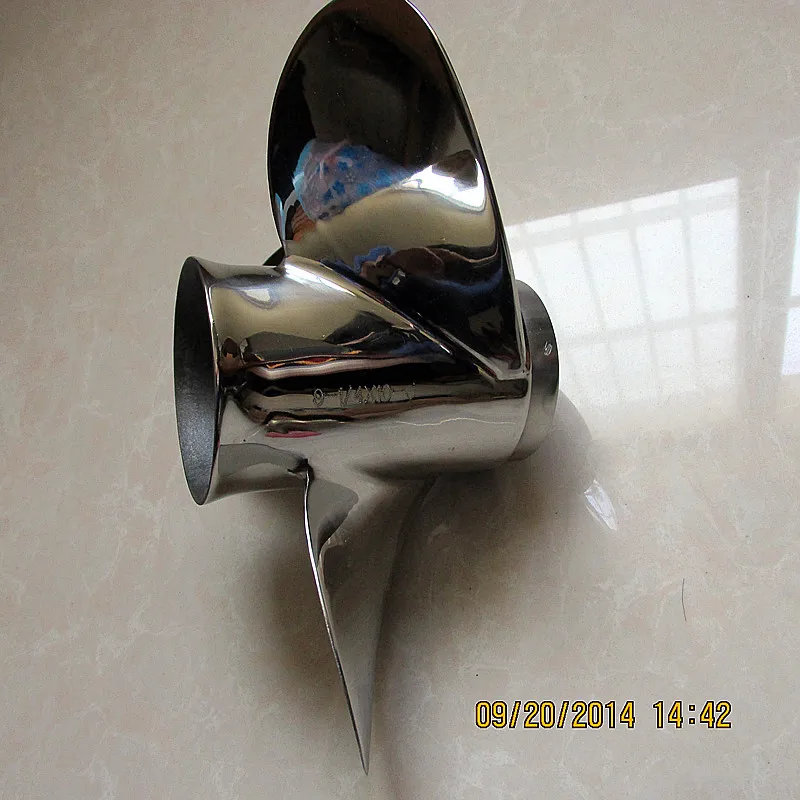 Free shipping Propeller for Yamaha Hyfong Parsun etc. 2 and 4 stroke 15-20HP 10 inch stainless steel 9 1/4*10-J | Автомобили и