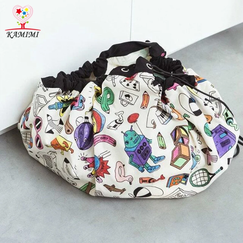 Детское одеяло для хранения игрушек сделай сам Новое развития интеллекта