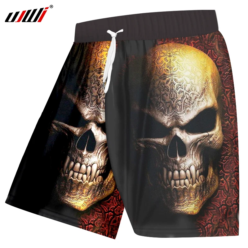 Шорты-карго UJWI мужские с 3D принтом пикантные Летние повседневные пляжные