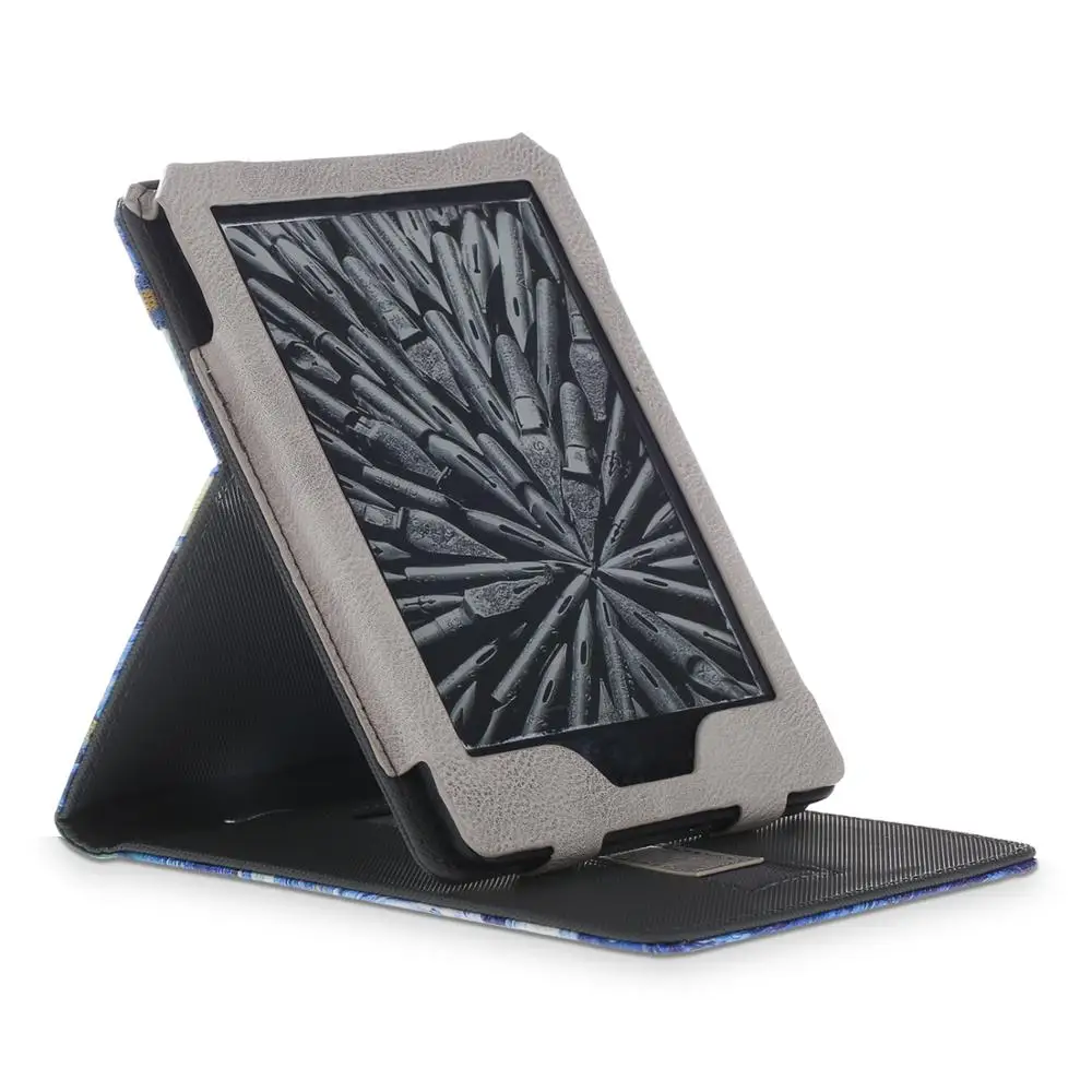 Универсальный чехол для Amazon All New Kindle 2019 кожаный с откидной крышкой 10-го поколения