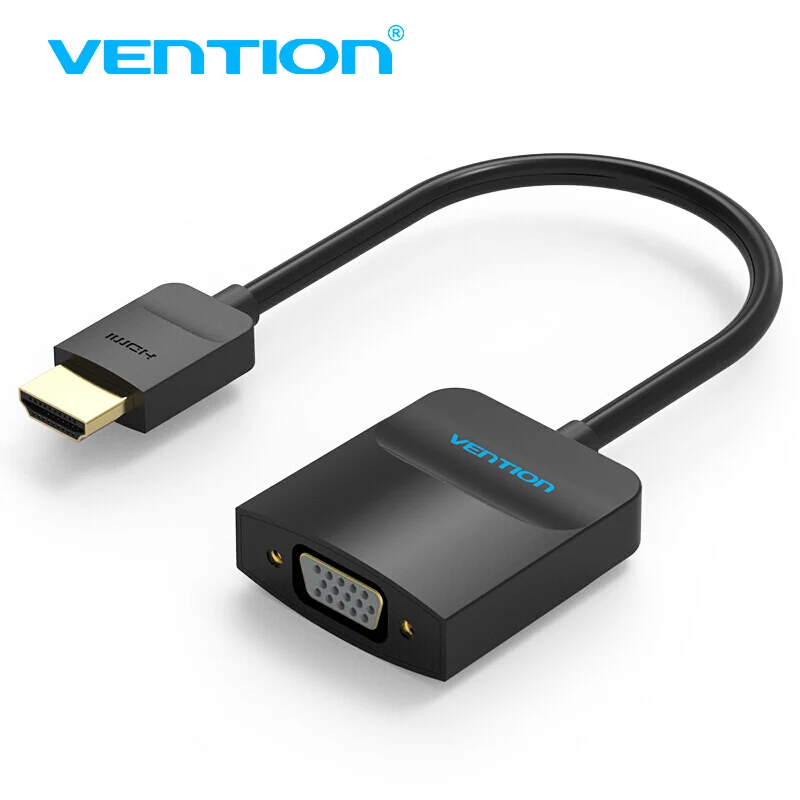 Переходник Vention HDMI-VGA цифровой конвертер для кабеля HDMI VGA Xbox PS4 ПК ноутбуков