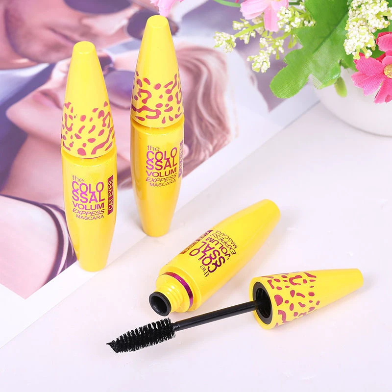 Черная тушь для ресниц Водонепроницаемые плотные Длинные Накладные ресницы