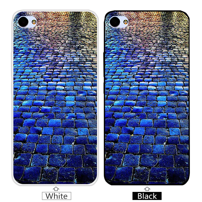 TPU Case For Meizu U20 5.5 inch Transparent Soft Silicon Ultrathin Back Phone Cases Brick Road Cover Slim Shells |