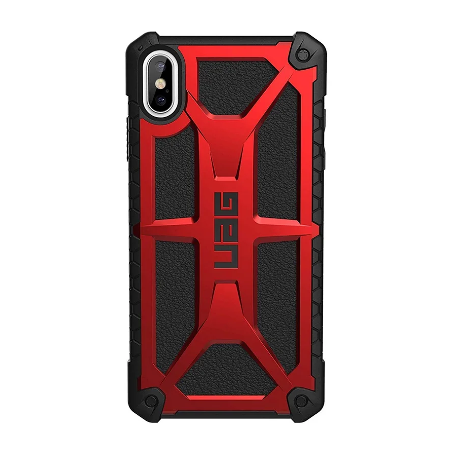 Monarch Crimson Жесткий гибридный защитный чехол для Apple iPhone XS MAX XR 6 7 8 6S Plus, трехслойный защитный чехол - Цвет: Monarch Crimson