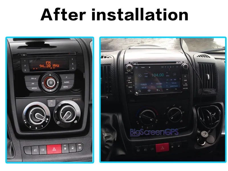 Android 9 64GB Автомобильный dvd-плеер gps навигация Мультимедиа Стерео для Fiat Ducato 2006- CITROEN Jumper PEUGEOT Boxer авто радио