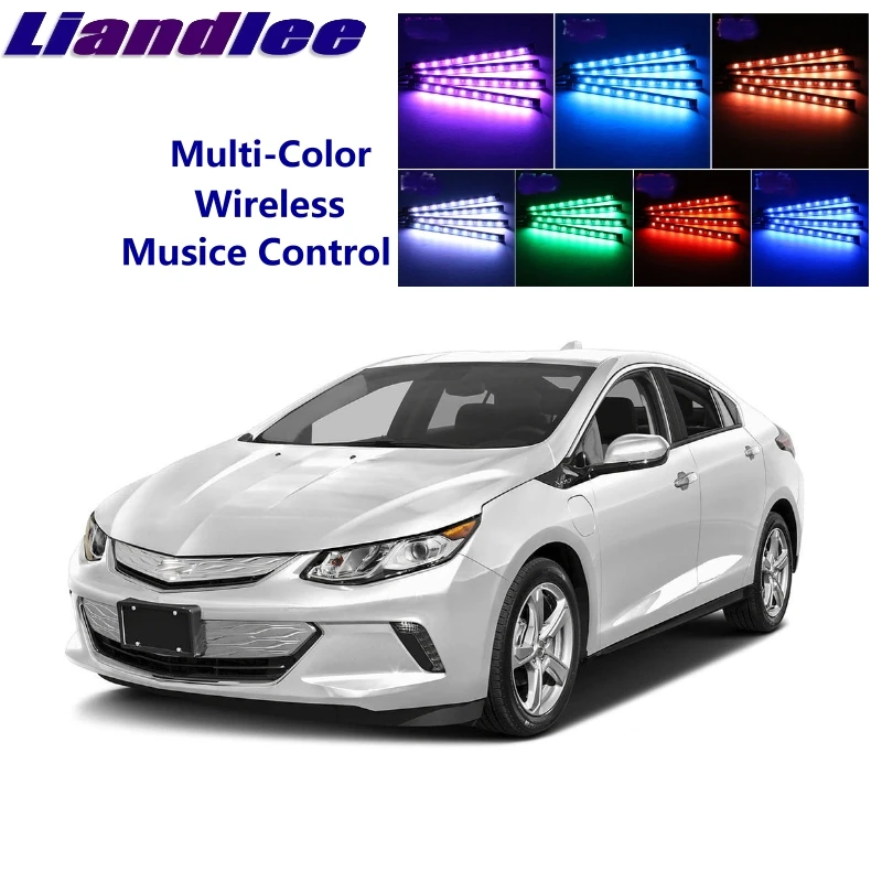 

LiandLee Car Interior Floor Decorative Atmosphere Seats Accent Ambient Neon light For Chevrolet