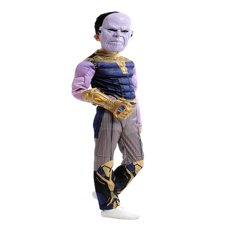 Новый Endgame мстители альянс танос Косплей Костюм костюмы для мальчиков одежда