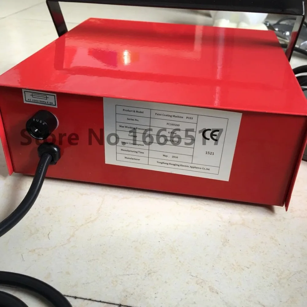 PC03 Бесплатная доставка новая портативная система порошкового покрытия пистолет