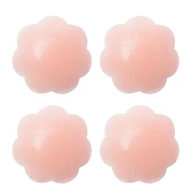 Silicone Nipple Covers Breast Petals PastiesThin Reusable Adhesive Bra | Женская одежда