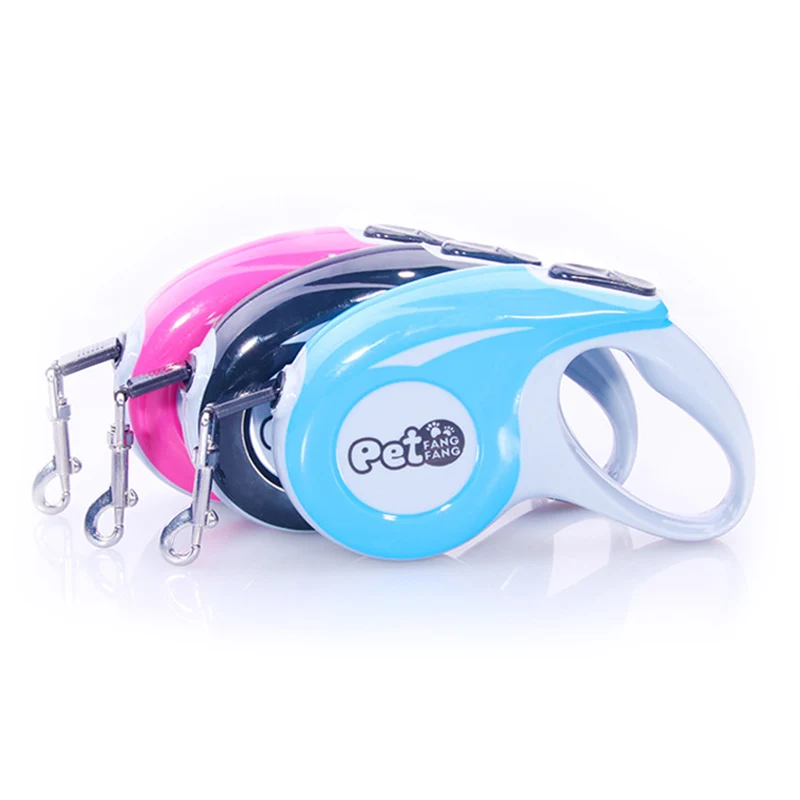 Автоматический выдвижной поводок для собак нейлоновый из АБС пластика прогулок