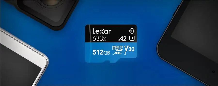 Lexar 95 МБ/с./с 633x Micro sd карта 128 ГБ считыватель карт памяти Uhs-1 для дрона Gopro Dji спортивная видеокамера