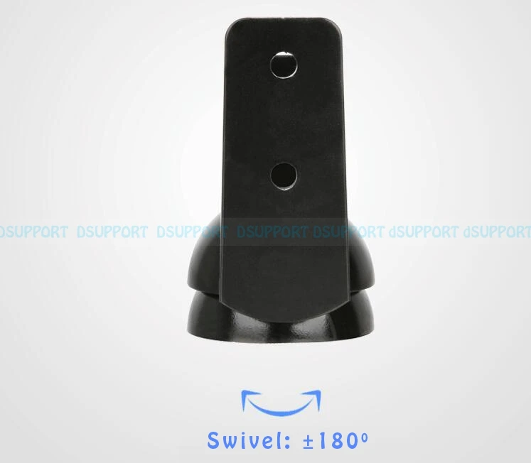 GU8 One Pair Zinc Alloy Universal Surround Speaker Wall Mount Bracket Rotating Hanger Loading 10kgs | Электроника