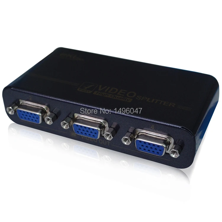EKL 1 до 4 порта VGA video splitter дубликатор 1-in-4-out 350 МГц устройства cascadedable Сапоги