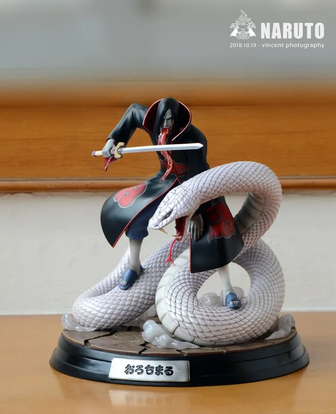 Comic Club Наруто FOC Akatsuki pain Konan Zetsu Itachi Kisame Kakuzu Hidan gk смола фигурка игрушка для коллекции - Цвет: Orochimaru B