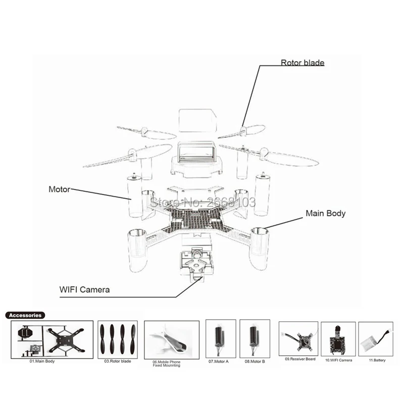 DM002 WIFI 5,8G FPV камера микро Дрон рамка вертолет DIY Drone 2,4G RC Квадрокоптер Безголовый мини Квадрокоптер VS F450