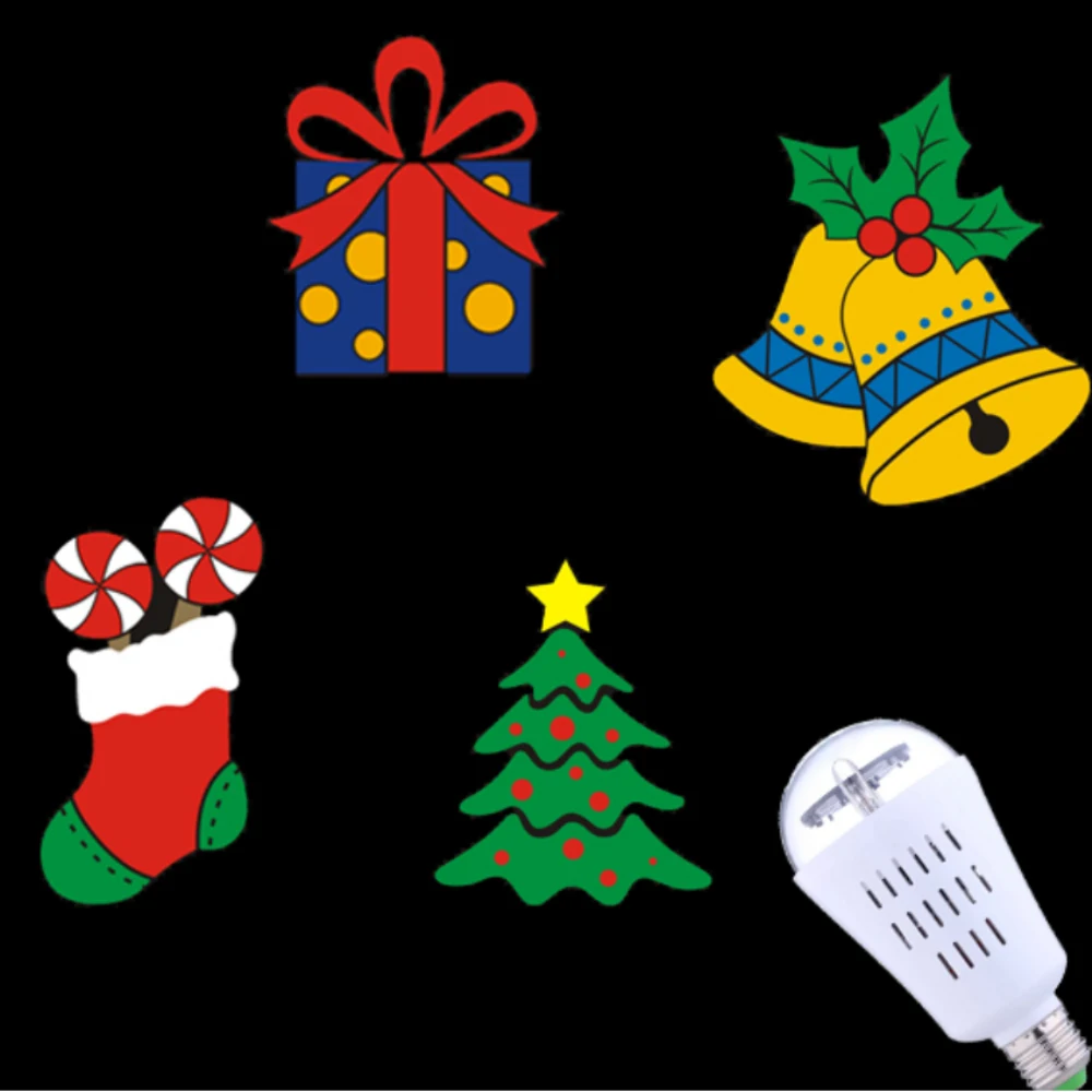 Новое прибытие крытый Рождественский светодиодный свет проектор Счастливого