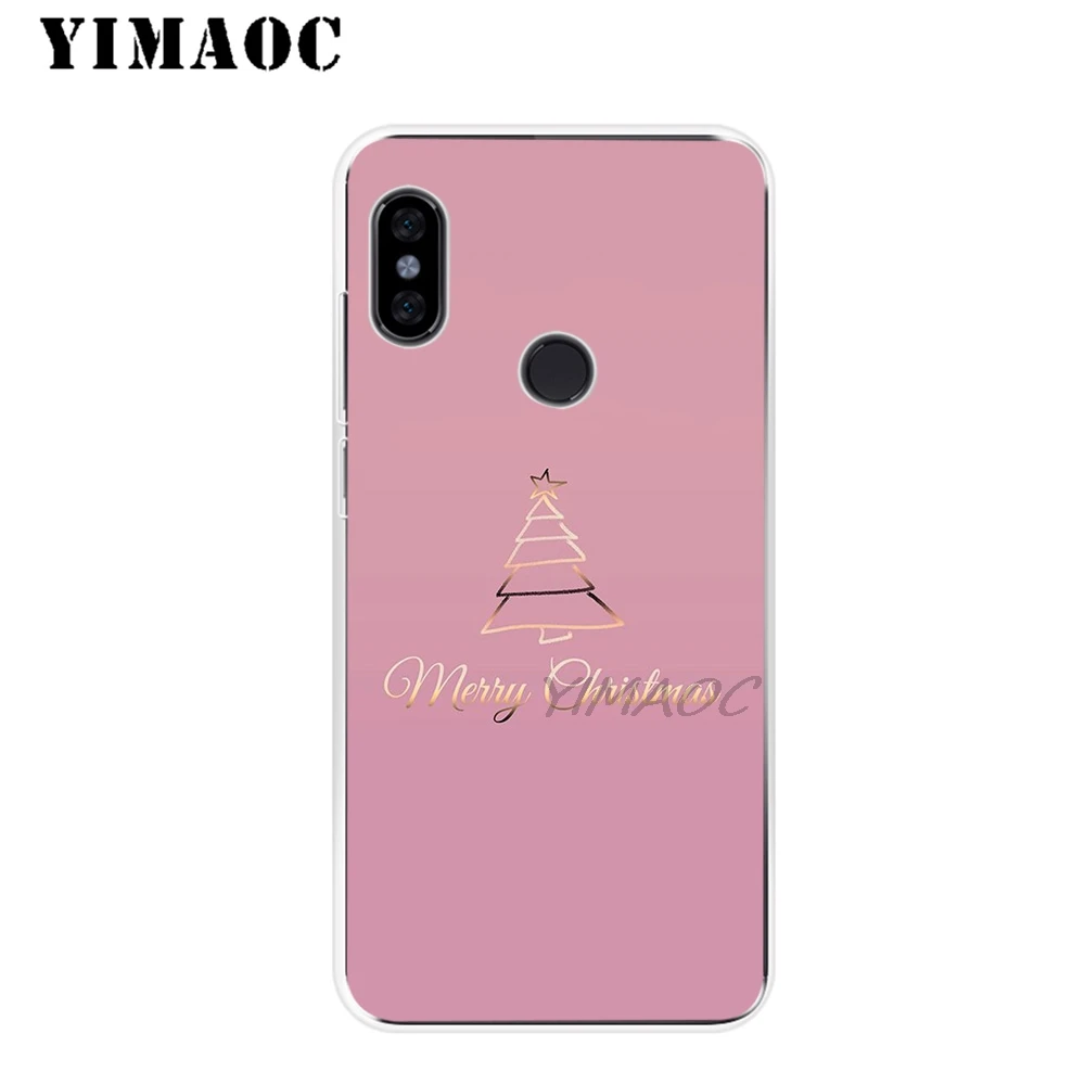 Мягкий силиконовый чехол YIMAOC Merry Christmas Lemon для Xiaomi Redmi 6 6A 5A 5 S2 Puls Note 8 7 4X4 4A Pro Go |