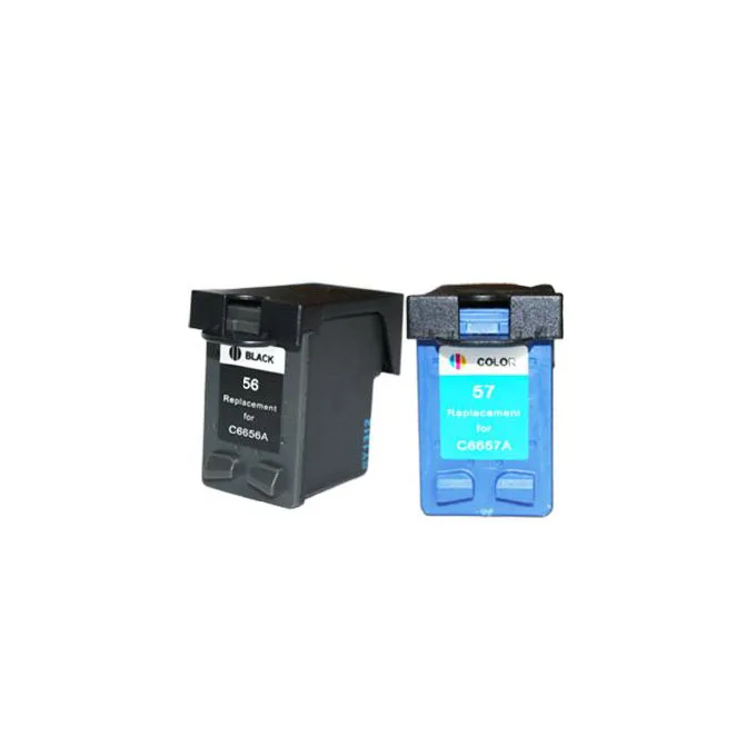 56XL C6656a C6657a Compatible hp printer cartridge for 56 57 hp56 hp57 Deskjet 450 450cbi 450ci 450wbt F4140 F4180 5150 5550 | Компьютеры